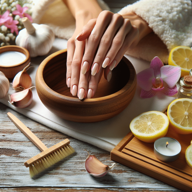 Técnicas modernas de fortalecimento de unhas com ingredientes naturais