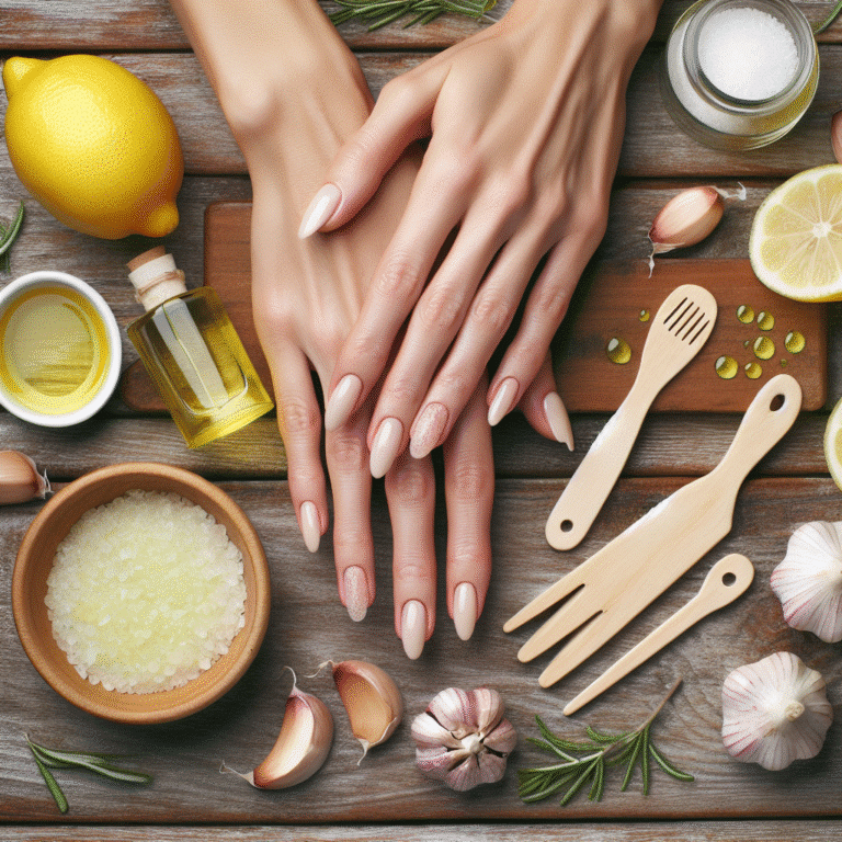 Máscaras caseiras para unhas frágeis