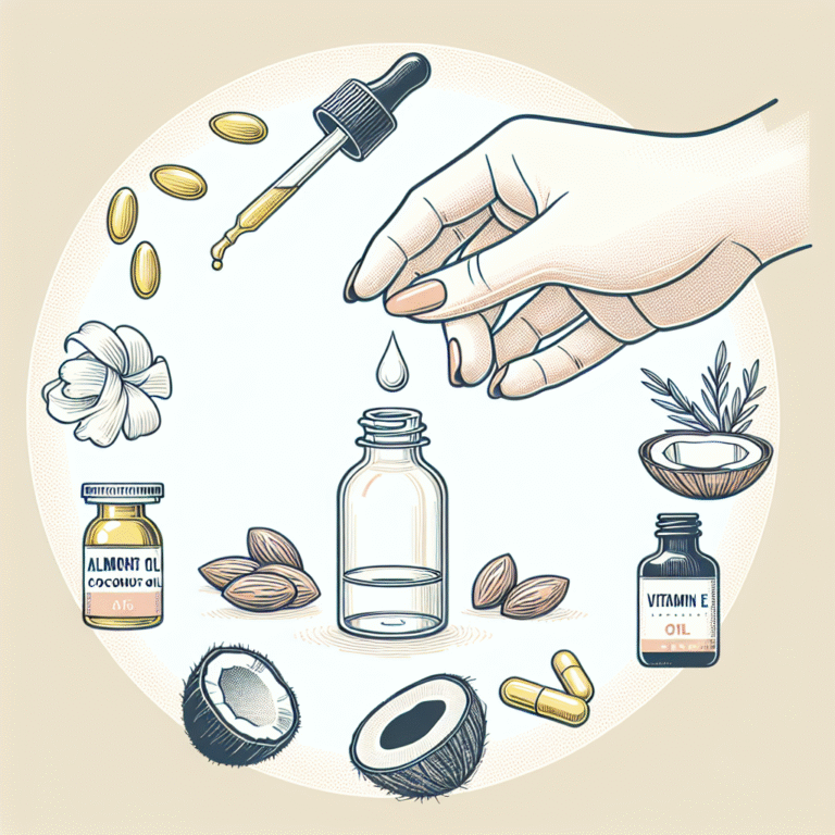 Receita de óleo caseiro para hidratar unhas
