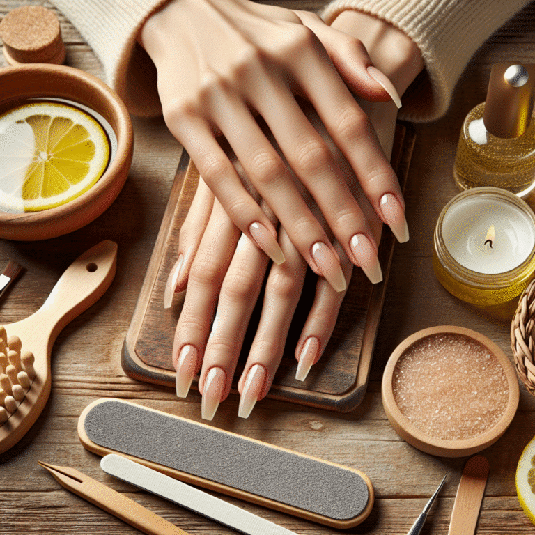 Fortalecimento de unhas sem produtos químicos