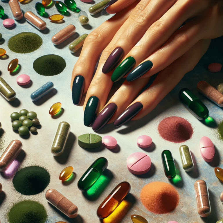 Suplementos naturais para fortalecer unhas e cutículas