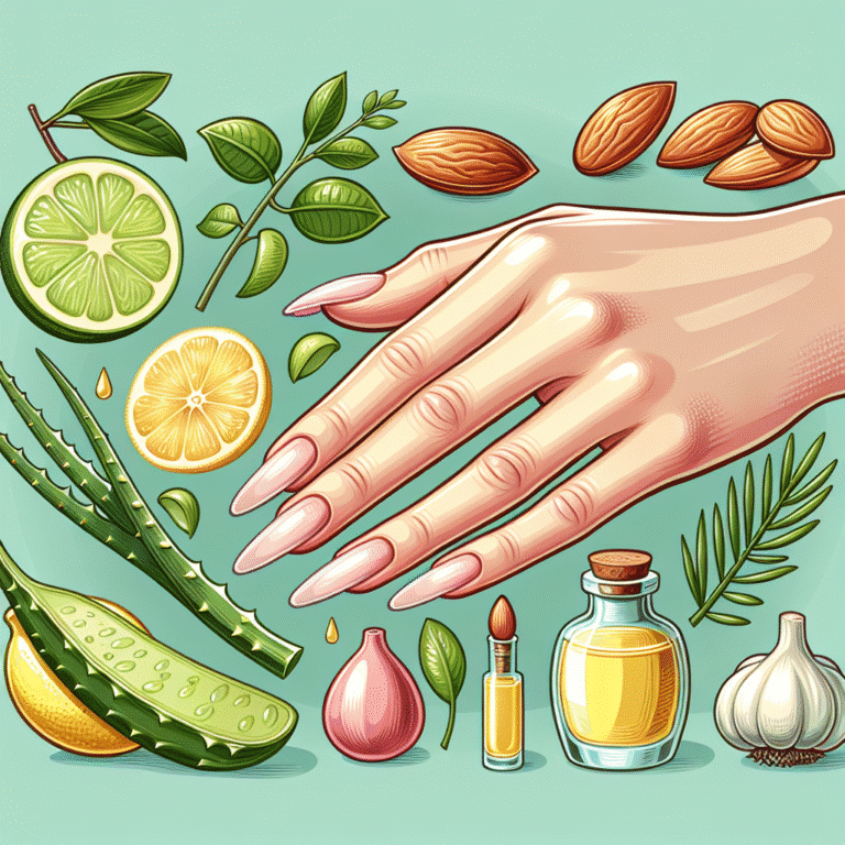 Como usar ingredientes naturais para unhas saudáveis