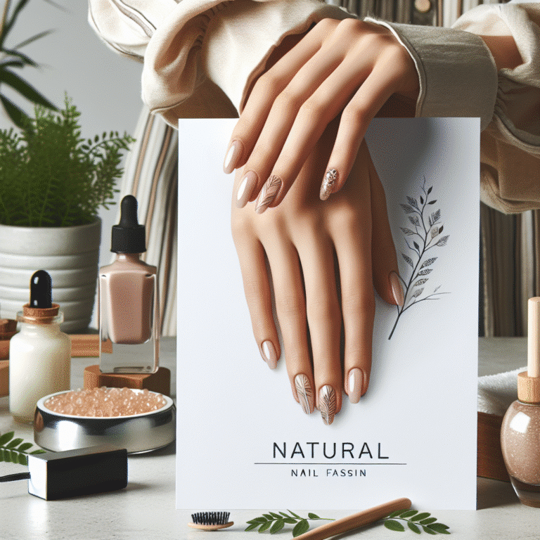 Moda de unhas saudáveis e naturais