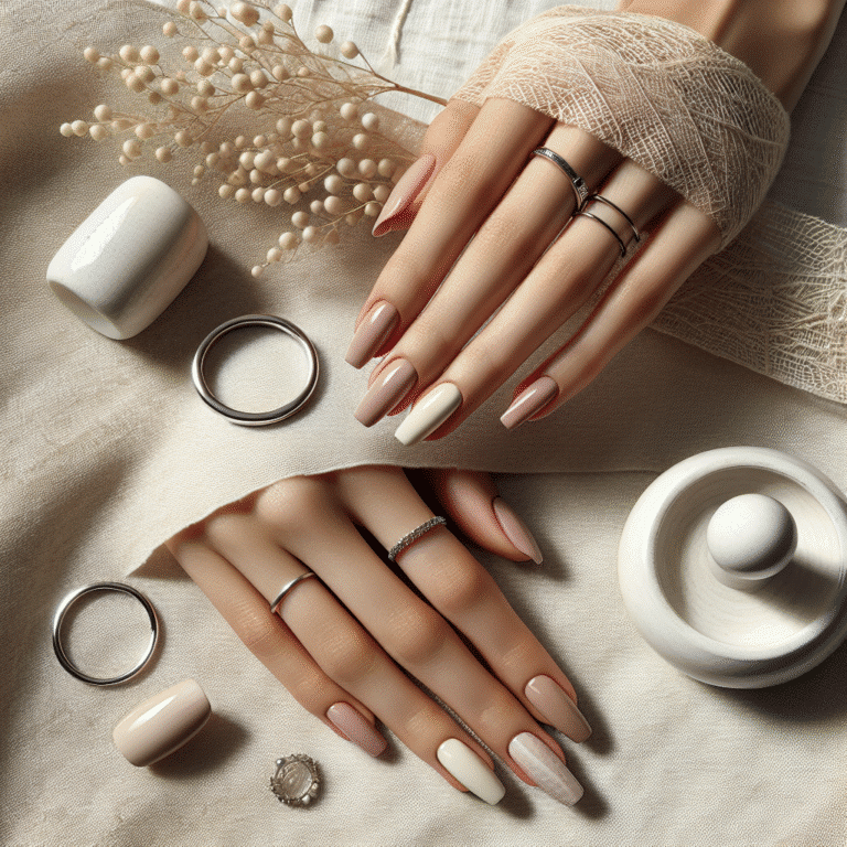Inspiração de unhas naturais para o dia a dia