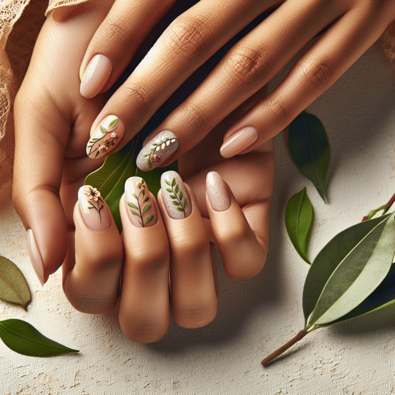Unhas decoradas sem prejudicar a saúde natural