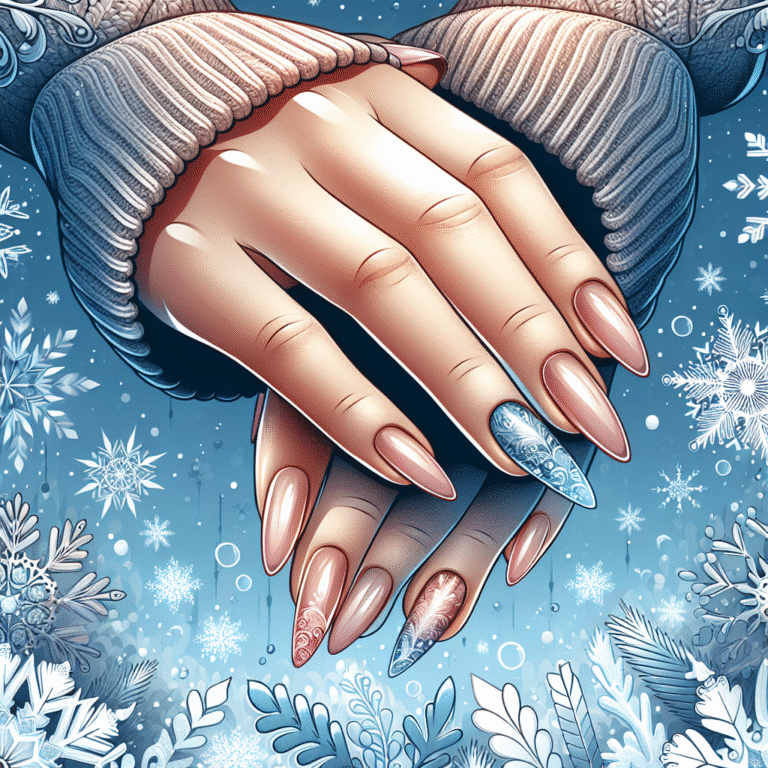 Hidratação de unhas durante o inverno