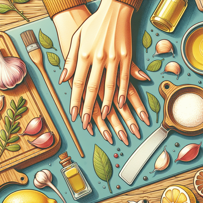 Fortalecimento de unhas com receitas caseiras fáceis