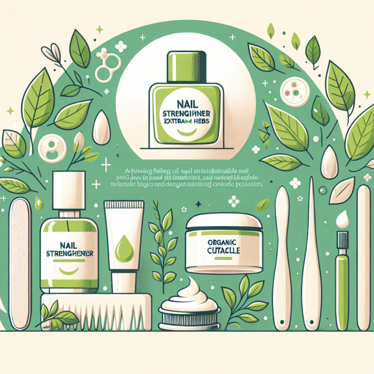 Produtos inovadores e naturais para o cuidado das unhas